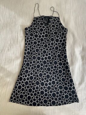 90s 100%Silk Knee Length Dress